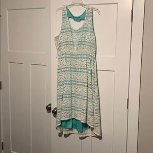 Lace High Low Dress